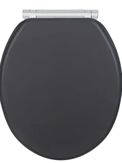 Absenkautomatik-WC-Sitz in Anthrazit