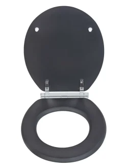 Absenkautomatik-WC-Sitz in Anthrazit