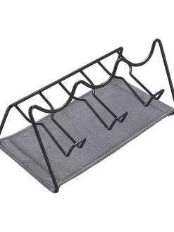 Abtropfgestell ''Lava'' in Schwarz - (B)30 x (H)14 x (T)17 cm