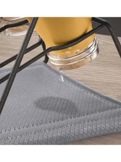 Abtropfgestell ''Lava'' in Schwarz - (B)30 x (H)14 x (T)17 cm