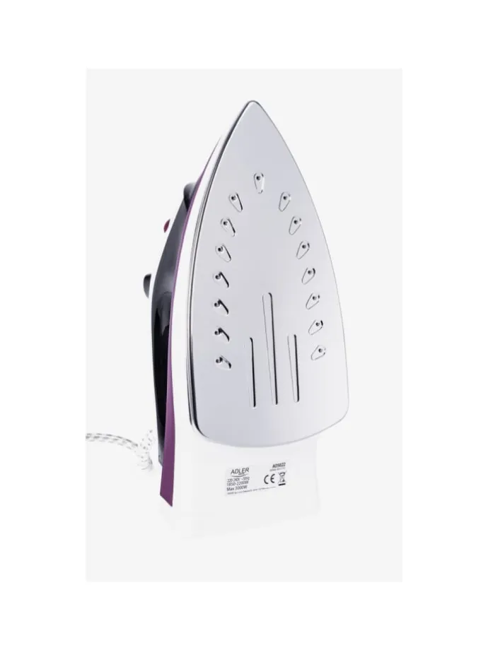 AD 5022 Dampfbügeleisen 3000 W mit Anti-Kalk-Funktion in Lila