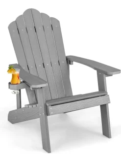 Adirondack Stuhl bis zu 170kg in Grau