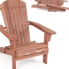 Adirondack Stuhl klappbar in Braun
