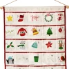 Adventskalender "Christmas" in Creme/ Bunt - (L)75 x (B)65 cm