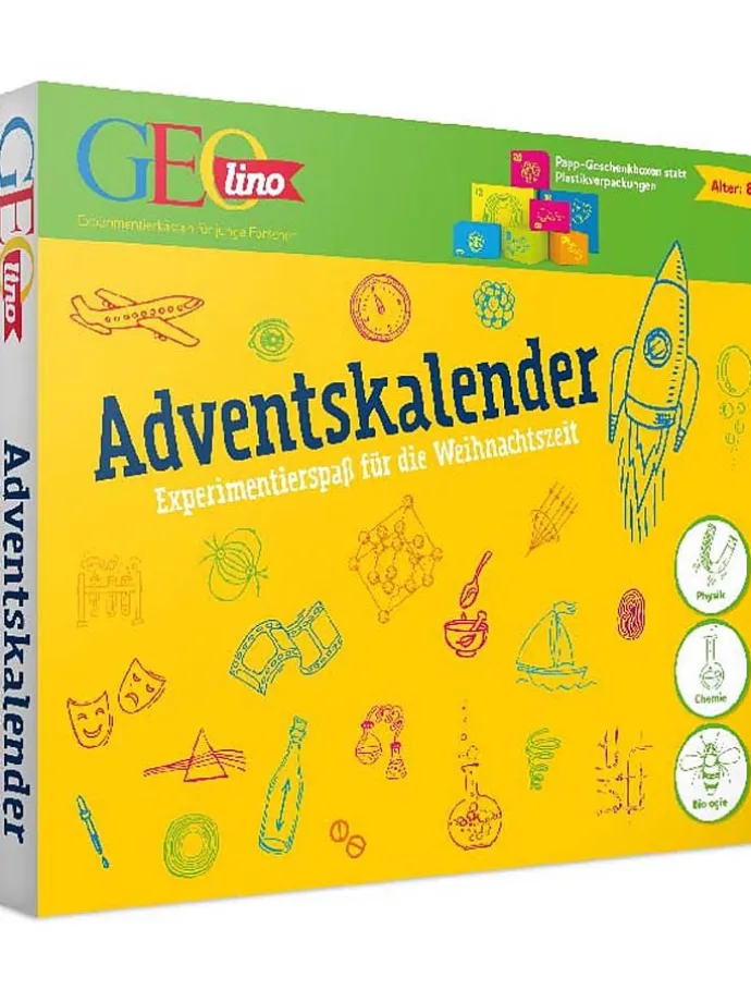 Adventskalender "Geolino Naturwissenschaften" - ab 8 Jahren