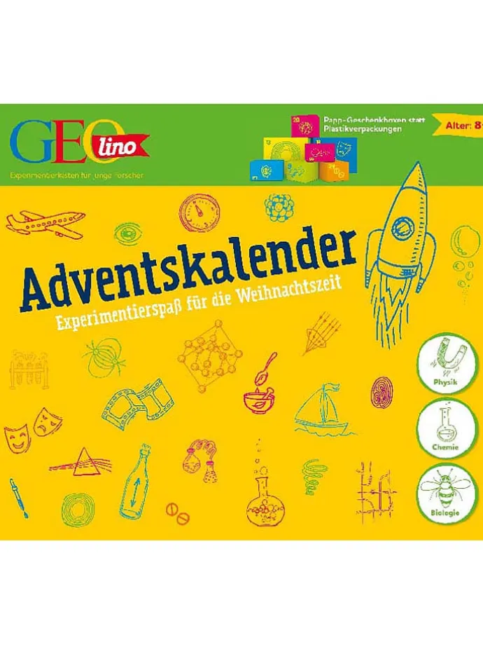 Adventskalender "Geolino Naturwissenschaften" - ab 8 Jahren
