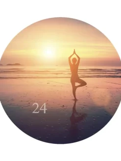 Adventskalender in der Dose. 24 kleine Yoga-Auszeiten für den Advent
