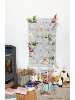 Adventskalender in Grau