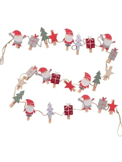 Adventskalender "Monti" in Grau/ Rot/ Grün