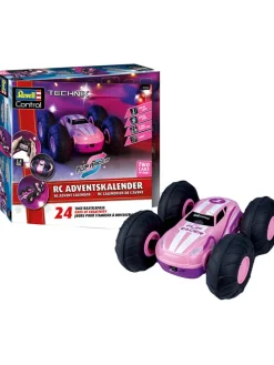 Adventskalender "Stunt Car" in Rosa - ab 8 Jahren