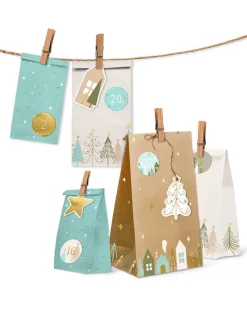 Adventskalender "Sweet home" in Bunt