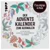 Adventskalender zum Ausmalen "Colorful Christmas"