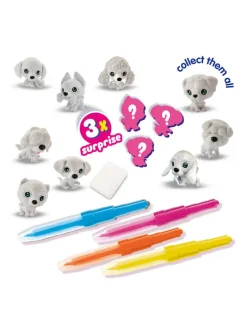 Airbrush-Farbstifte "Welpen" - 4 Stück - ab 5 Jahren