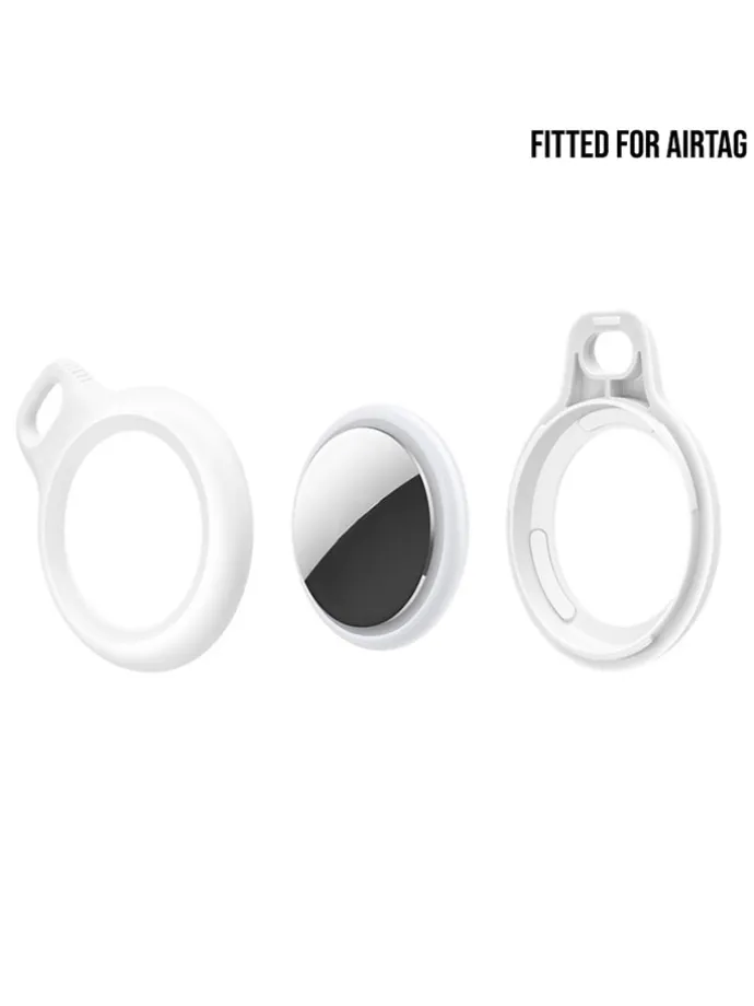 AirTag-Band in Weiß