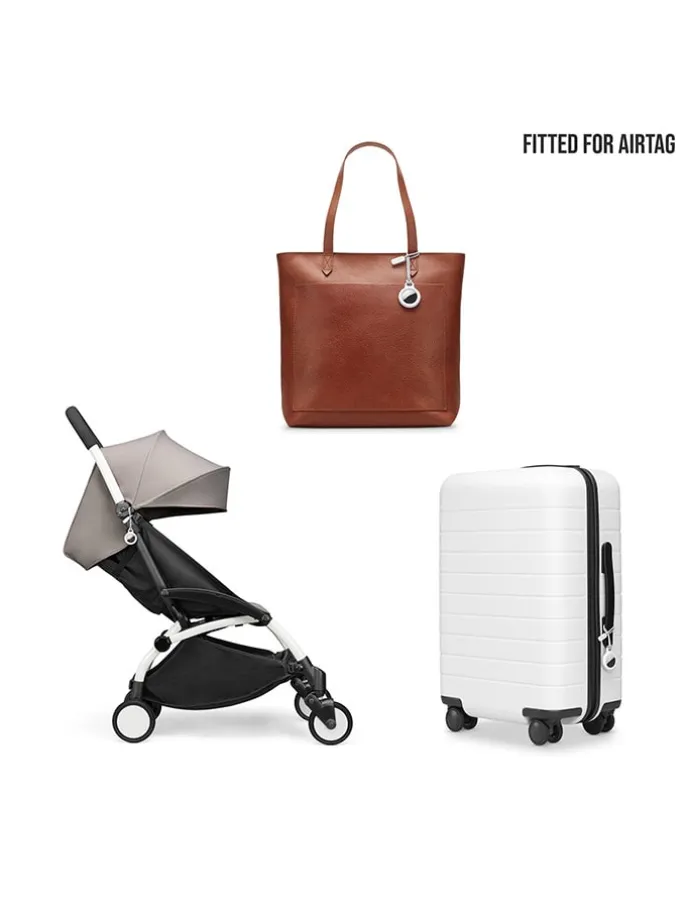 AirTag-Band in Weiß