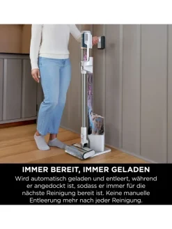 Akku Staubsauger BU3521EU Clean & Self-Empty in weiß