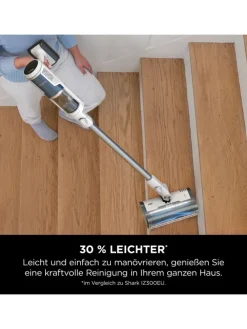 Akku Staubsauger BU3521EU Clean & Self-Empty in weiß