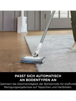 Akku Staubsauger BU3521EU Clean & Self-Empty in weiß