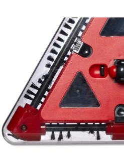 Akkubesen in Rot - (B)34 x (H)115 cm