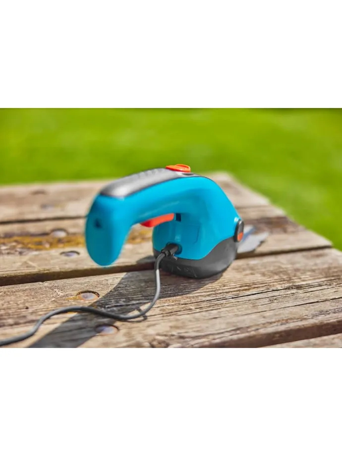 Akku-Grasschere "ComfortCut Li" in Hellblau