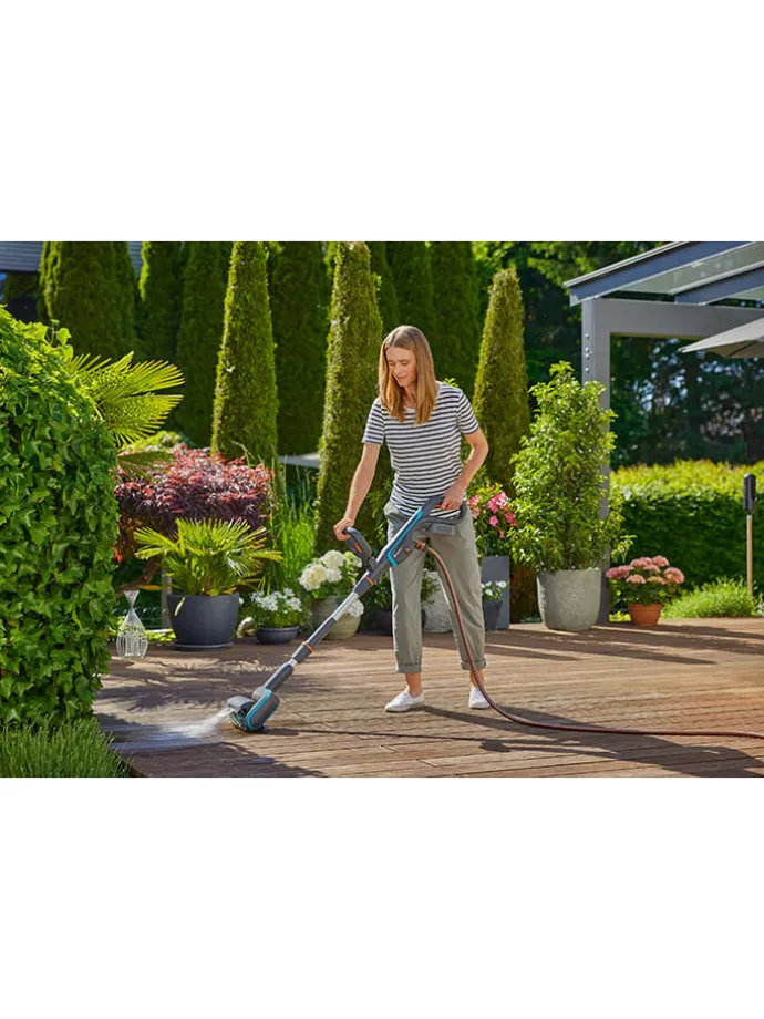 Akku-Multi-Reiniger "Aqua Brush Universal 04" in Grau