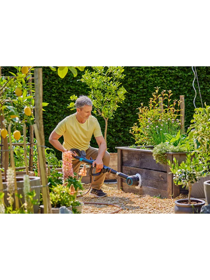 Akku-Multi-Reiniger "Aqua Brush Universal 04" in Grau