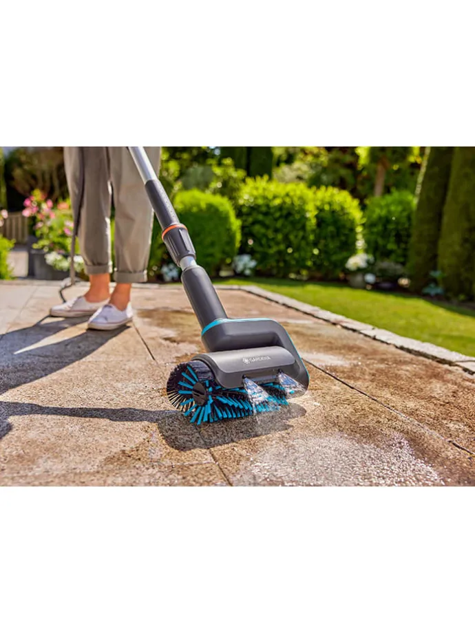 Akku-Multi-Reiniger "Aqua Brush Universal 04" in Grau