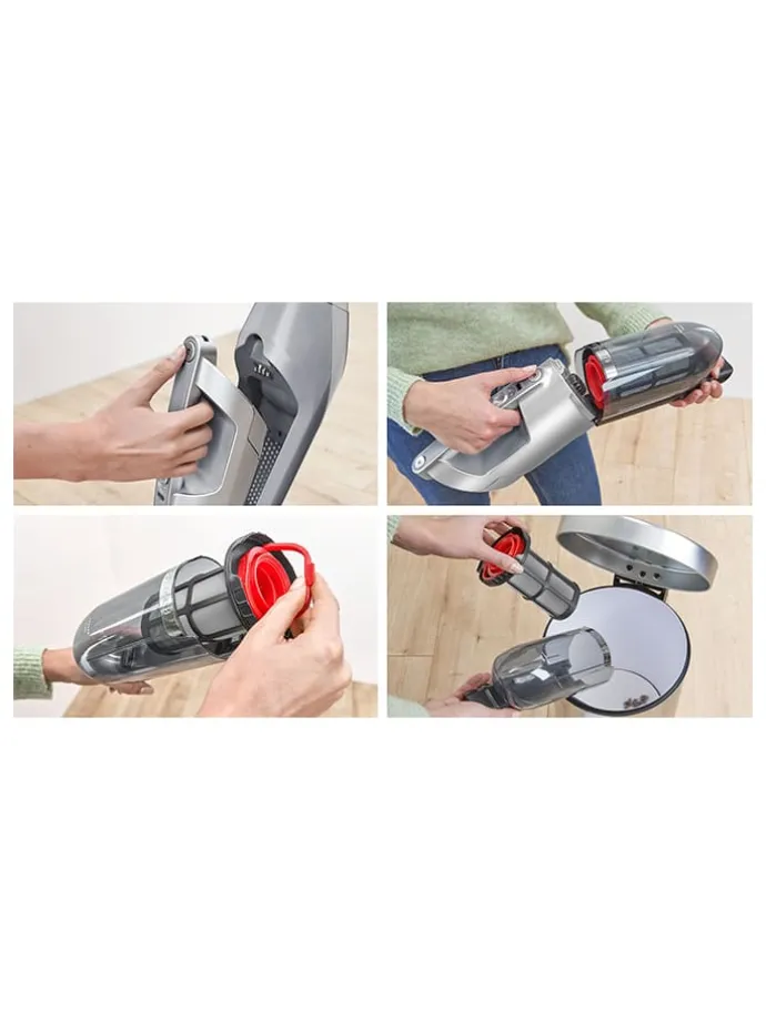 Akku-Staubsauger "Flexxo Gen2" in Silber