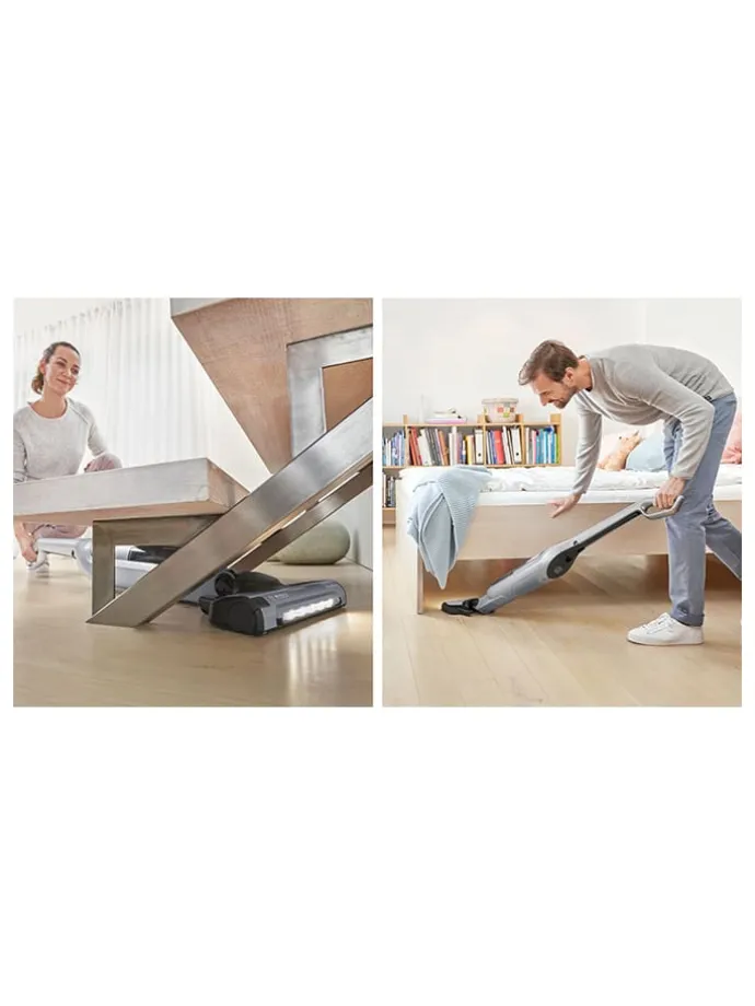 Akku-Staubsauger "Flexxo Gen2" in Silber