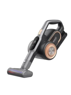 Akku-Staubsauger H10 Pro mit Display & Sprachfuntkion -biegsames in Silber/Grau