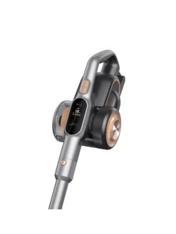 Akku-Staubsauger H10 Pro mit Display & Sprachfuntkion -biegsames in Silber/Grau