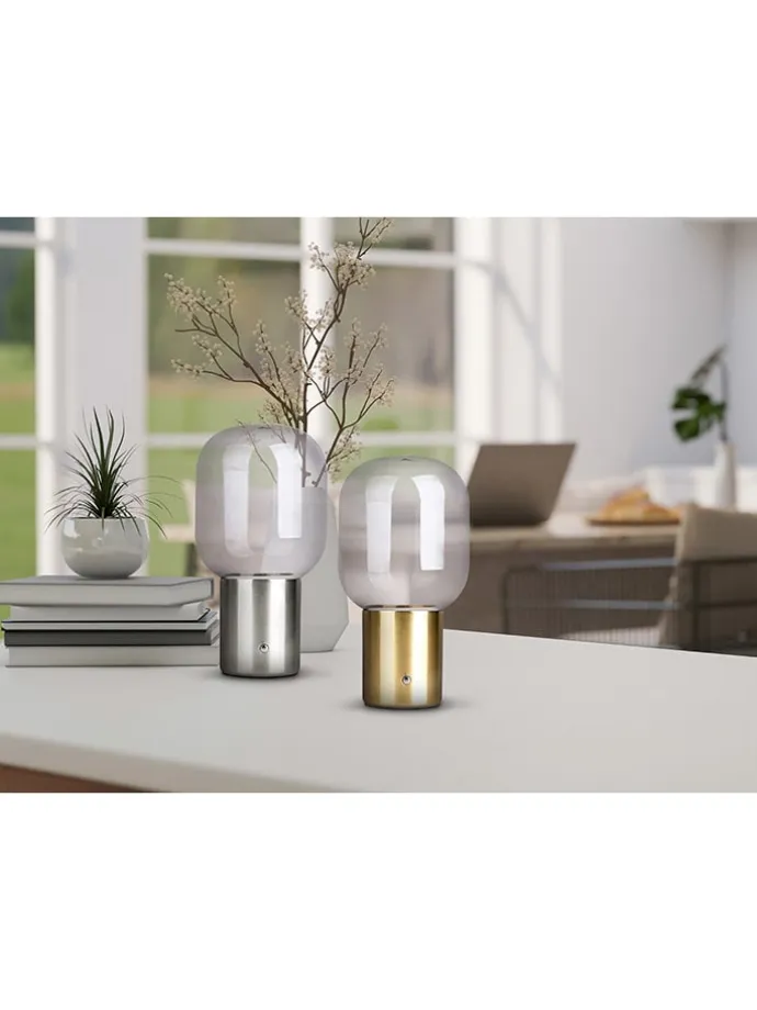 Akku-Tischleuchte "Albero" in Gold - EEK G (A bis G)