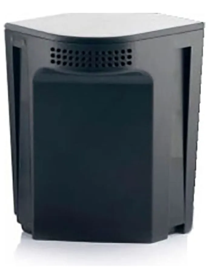 Aktivkohlefilter für Küchenkomposter in Schwarz - (B)18 x (H)18 cm