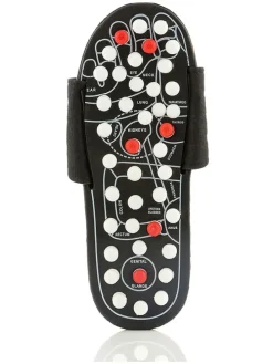 Akupressur-Schuhe in Schwarz