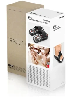 Akupressur-Schuhe in Schwarz