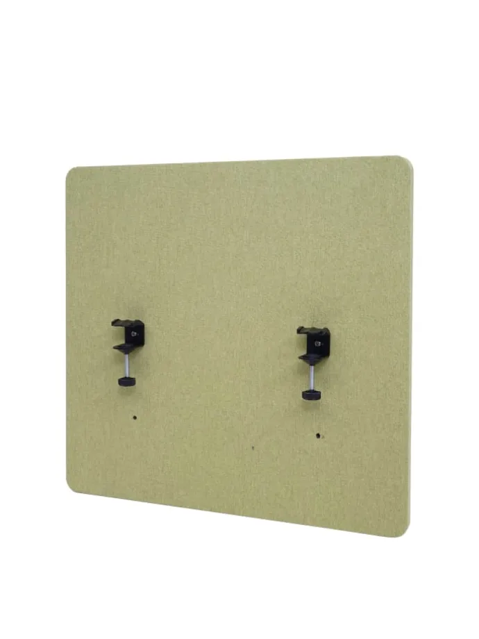 Akustik-Tischtrennwand G75, 60x65cm grün