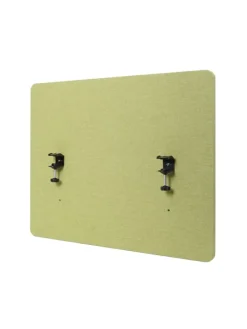 Akustik-Tischtrennwand G75, 60x75cm grün