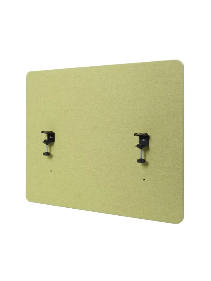 Akustik-Tischtrennwand G75, 60x75cm grün