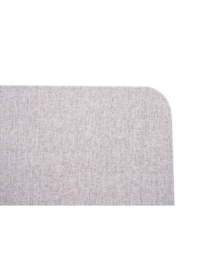 Akustik-Tischtrennwand G75, 60x160cm grau