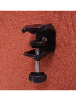 Akustik-Tischtrennwand G75, 60x120cm braun