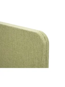 Akustik-Tischtrennwand G75, 60x120cm grün