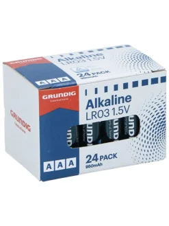 Alkaline Batterien - AAA/LR03 950mah - 24 Stück