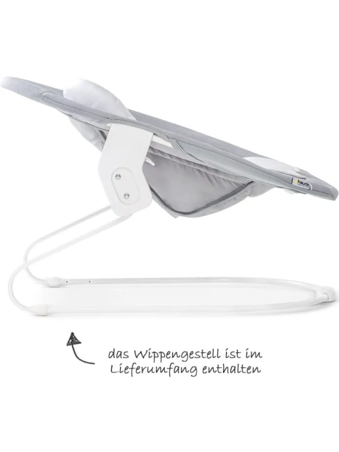 Alpha Plus Grey Newborn Set - 4-tlg. Hochstuhl in grau