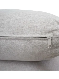 Aluminium-Gartengarnitur O11, Hellgrün Polster beige