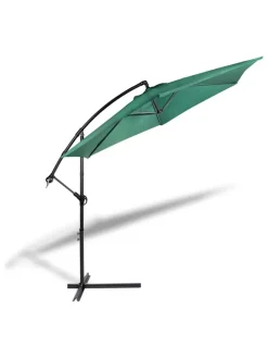 Ampelschirm in Grün - (H)250 cm