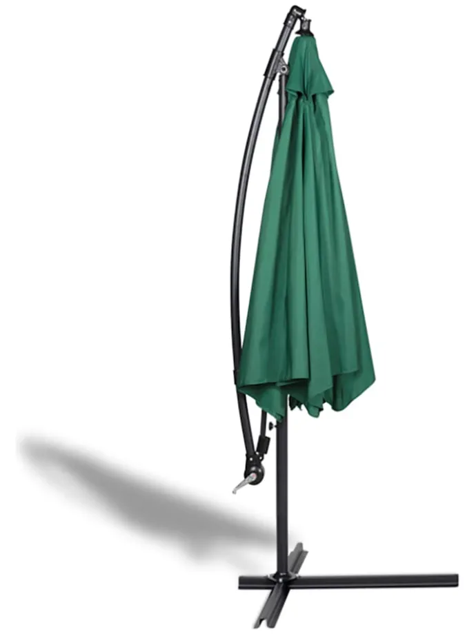 Ampelschirm in Grün - (H)250 cm