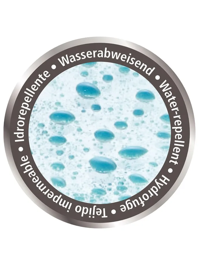 Anti-Schimmel-Duschvorhang "Mr. Deer" in Weiß/ Schwarz - (L)200 x (B)180 cm