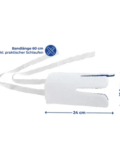 Anziehhilfe für Socken in Weiß - (L)24 x (B)12,5 cm