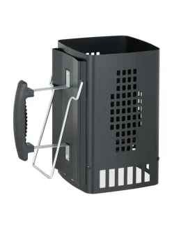 Anzündkamin in Schwarz