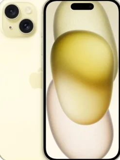 Apple iPhone 15 128GB refurbished in Gelb